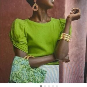 Lilly Pulitzer small bamboo handle purse tote